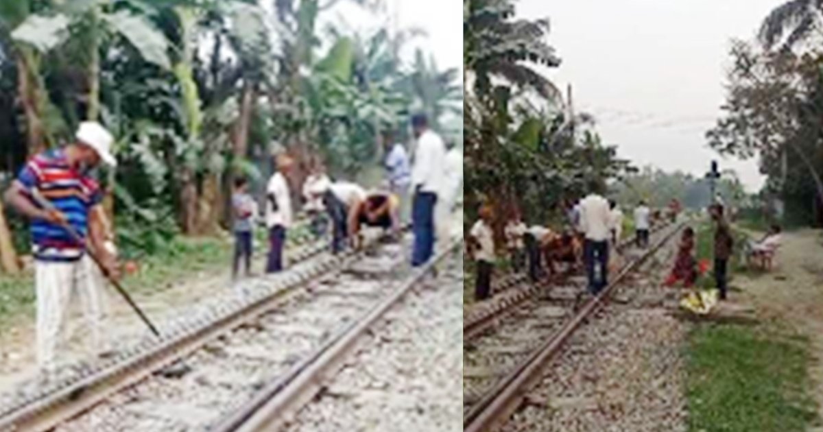 রোদে বেঁকে গেল রেললাইন, ঢাকা-ময়মনসিংহ ট্রেন চলাচল বিঘ্নিত