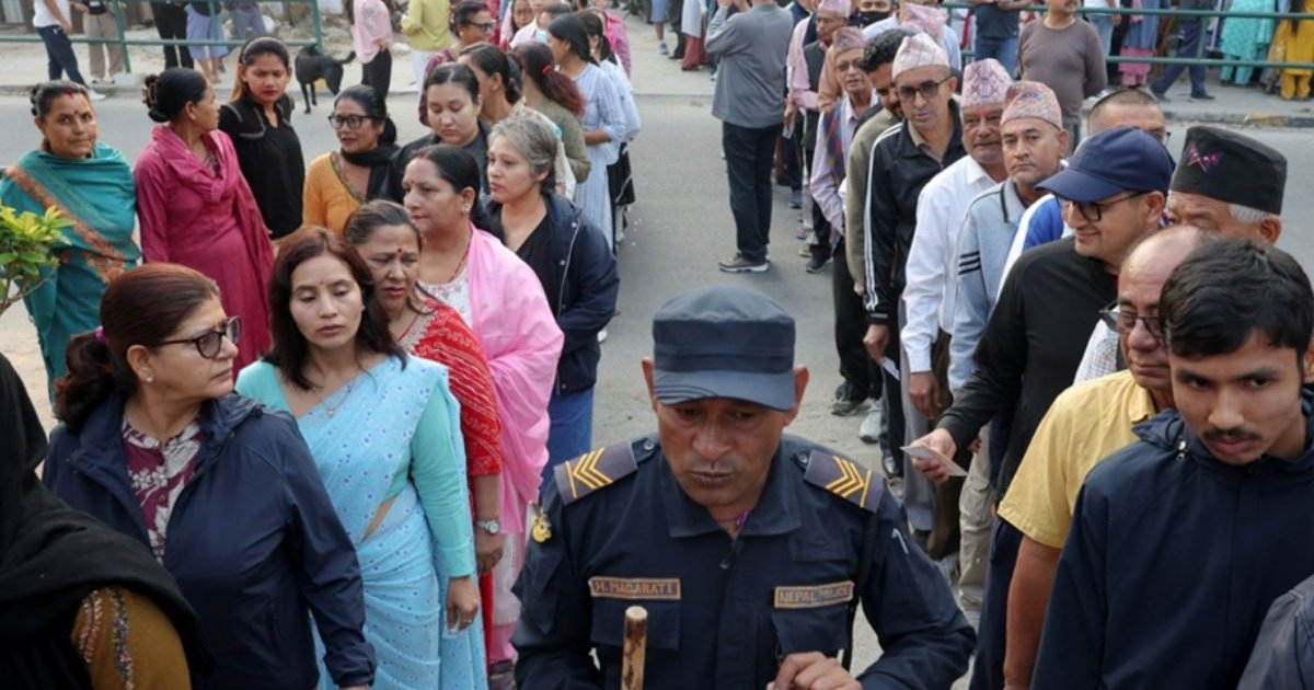 জেন-জি বিক্ষোভের পর নেপালে প্রথম ভোটগ্রহণ চলছে, তীব্র লড়াই অলি–শাহ–থাপার