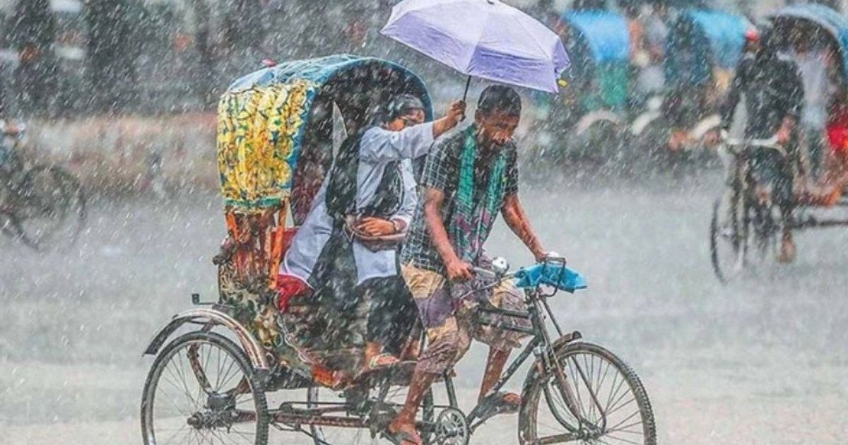 সোমবার থেকে দেশের চার বিভাগে বজ্রসহ বৃষ্টির সম্ভাবনা, বাড়তে পারে তাপমাত্রাও