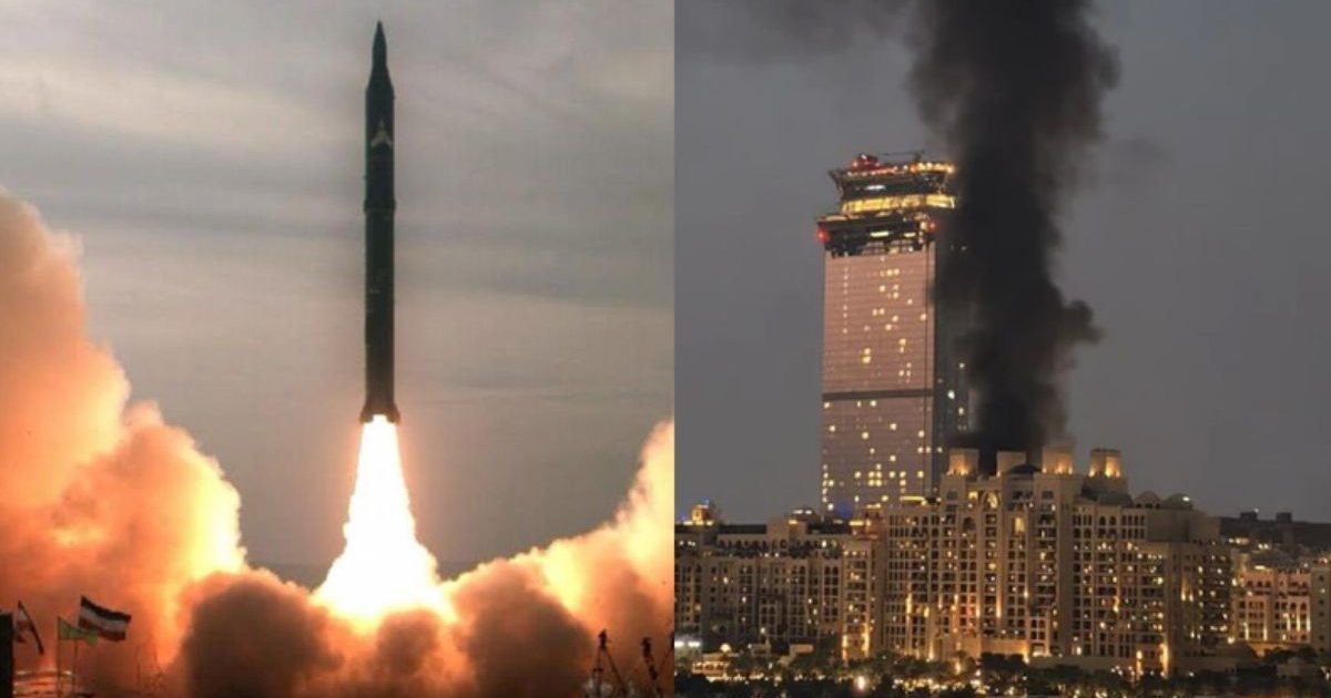 আবারও ব্যালিস্টিক মিসাইল ও ৬ ড্রোন আঘাত হানল আরব আমিরাতে