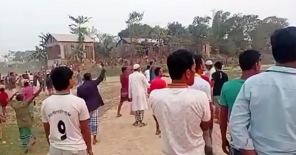 সুনামগঞ্জে ধান শুকানোর জায়গা নিয়ে দু’পক্ষের সংঘর্ষ