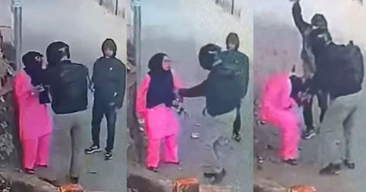 কলেজছাত্রীর পথ রোধ করে ছিনতাইয়ের চেষ্টা, সিসিটিভি ফুটেজ ভাইরাল