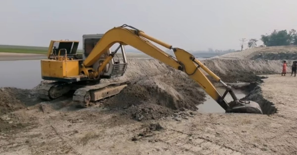 শুরু হলো যমুনা নদীর তীররক্ষা বাঁধের কাজ, জনমনে স্বস্তি