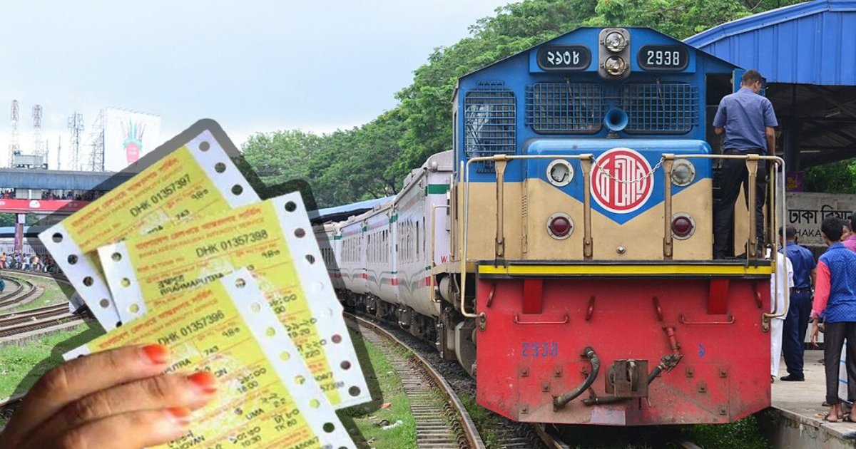 ঈদযাত্রায় ১৭ মার্চের ট্রেনের টিকিট কাটতে আধা ঘণ্টায় ১ কোটি ৩০ লাখ হিট