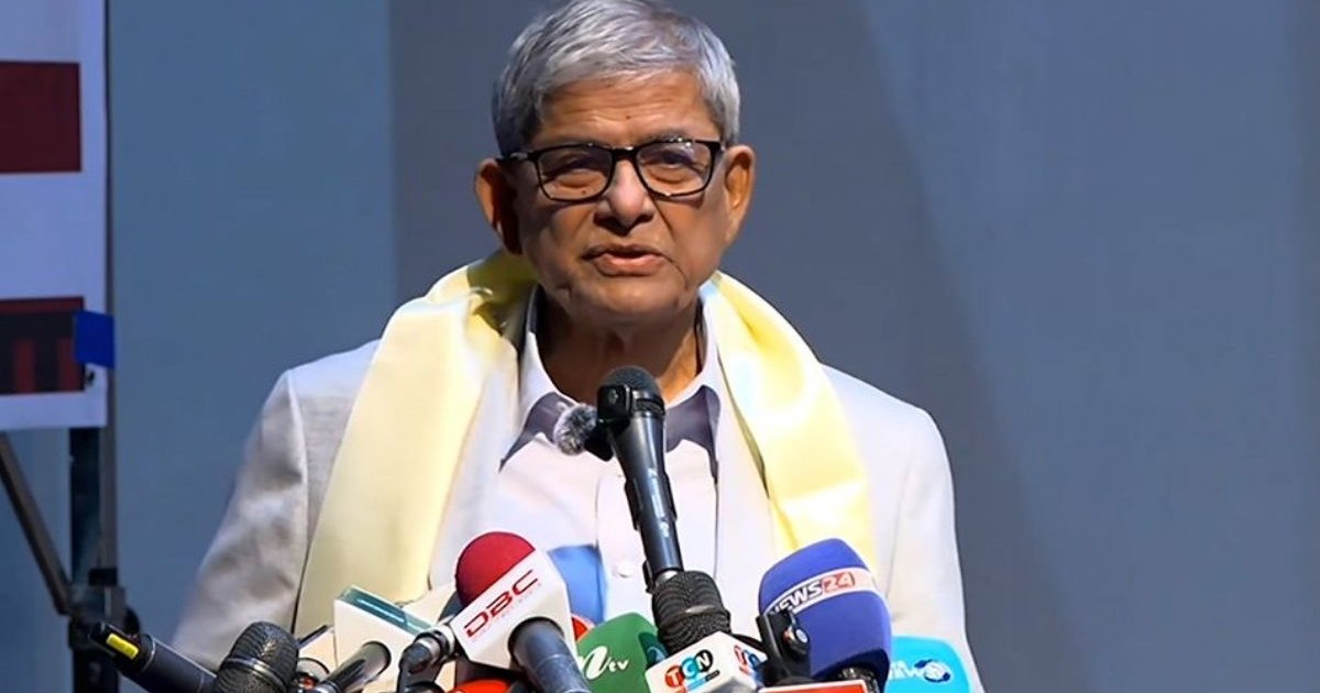 বিদেশে বসে দেশকে অস্থিতিশীল করার চেষ্টা করছেন শেখ হাসিনা: মির্জা ফখরুল