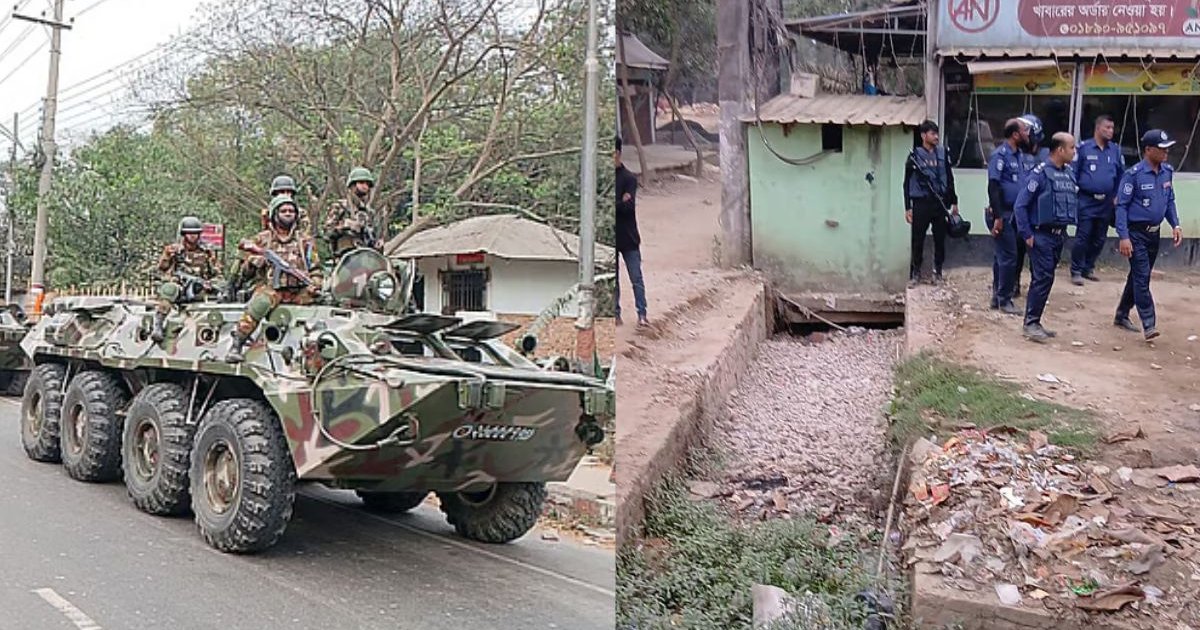 জঙ্গল সলিমপুরে সন্ত্রাসীদের দেওয়া বাধা ডিঙিয়ে আটক ১৫