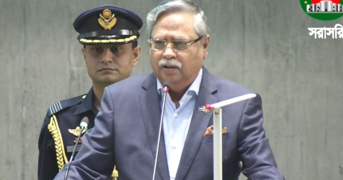 রাষ্ট্রপতির ভাষণে আওয়ামী লীগ সরকারের দুর্নীতির অভিযোগ ও বিএনপির ইতিবাচক ভূমিকার দাবি