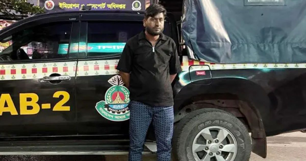 র‍্যাবের হাতে গ্রেপ্তার বিএনপি নেতা, ভাতের হোটেল থেকে চাঁদা আদায়ের অভিযোগ