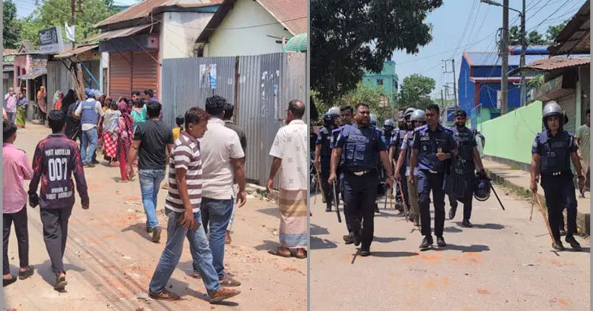 কিশোরগঞ্জের ভৈরবে সংঘর্ষে ১৫ জন আহত, পুলিশ চারজনকে আটক করেছে