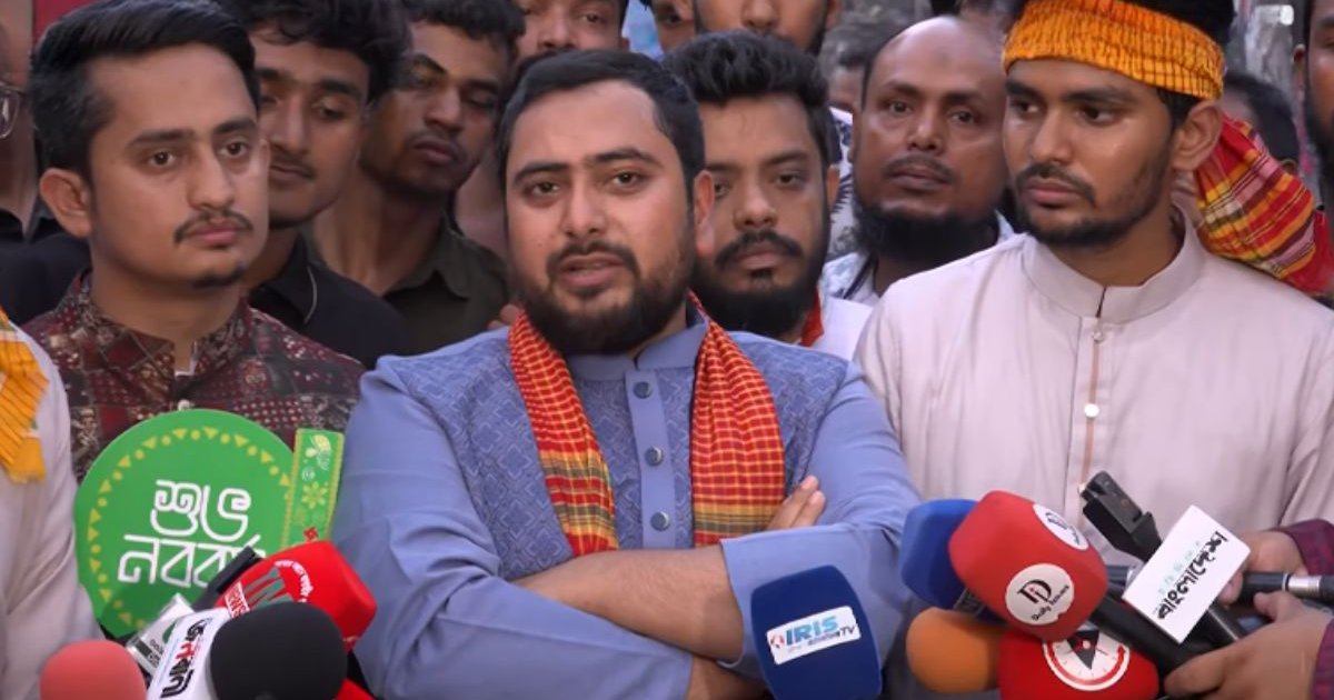 পয়লা বৈশাখে হালখাতার মতো জাতীয় জীবনের বকেয়া পরিশোধের আহ্বান নাহিদ ইসলামের