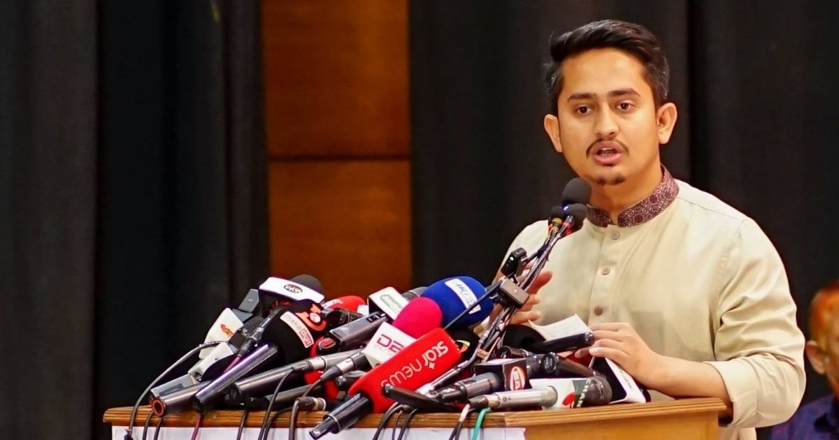 এনসিপি নেতা সারজিস আলমের আহ্বান: রাজনীতিতে শিষ্টাচার ও শ্রদ্ধাবোধ বজায় রাখুন