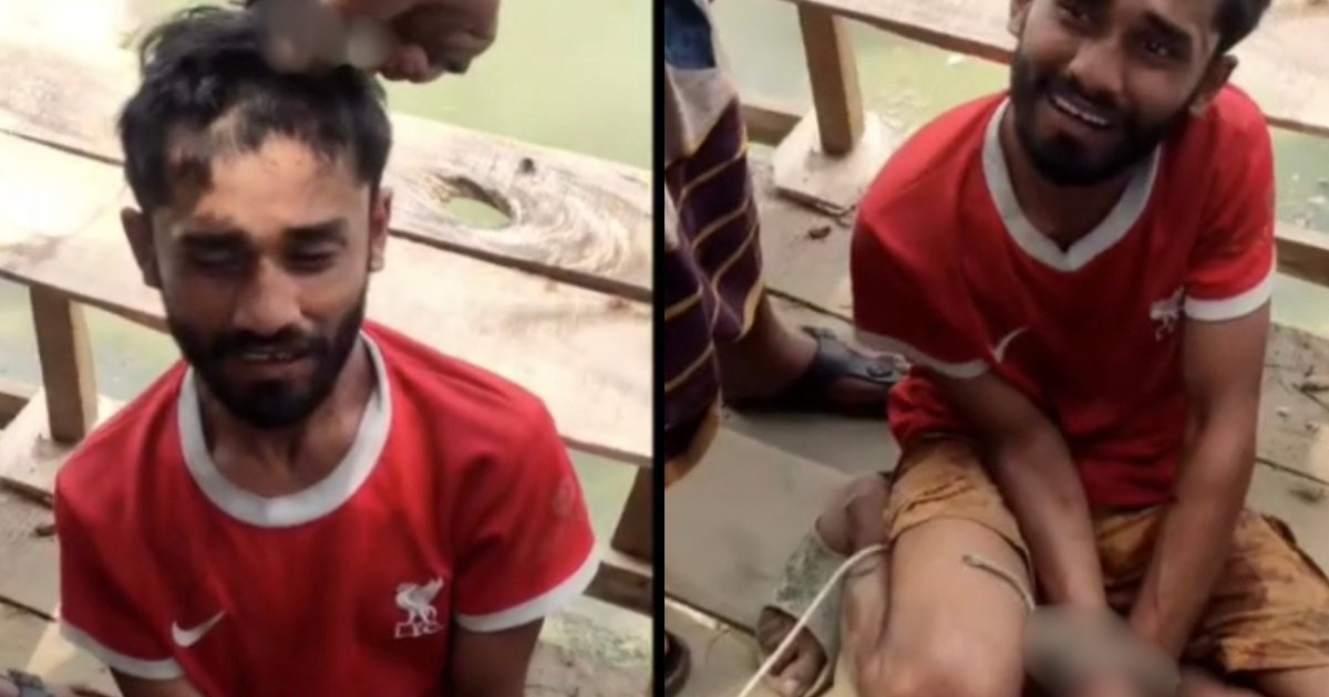 চুরির অভিযোগে যুবকের হাত বেঁধে চুল কেটে শাস্তি