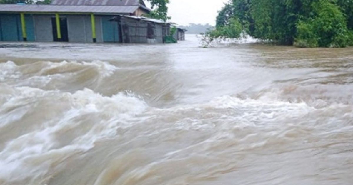 সুনামগঞ্জে ভারী বৃষ্টির পূর্বাভাসে আকস্মিক বন্যার আশঙ্কা
