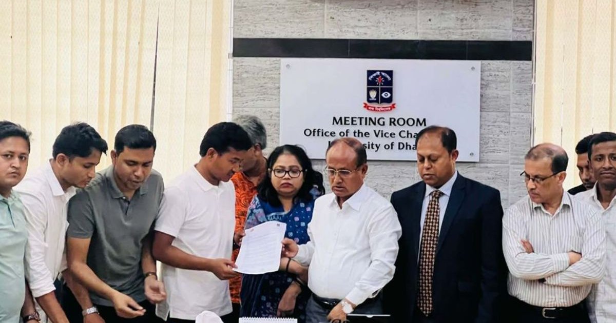 ডাকসু ভিপির বিরুদ্ধে ব্যবস্থা নেওয়ার দাবি ছাত্রদলের