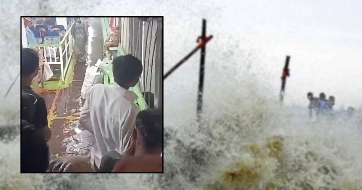 মেঘনায় ঝড়ে তিন লঞ্চ আটকা, যাত্রীরা নিরাপদ
