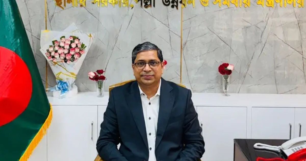 প্রতিমন্ত্রী মীর শাহে আলমের বিরুদ্ধে ঘুষের অভিযোগ ভিত্তিহীন: দাবি তার