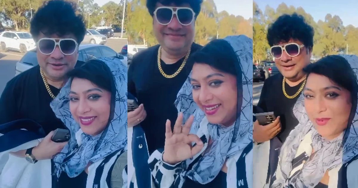 সিডনির রাস্তায় গানে গানে শাবনূর-রবি চৌধুরী