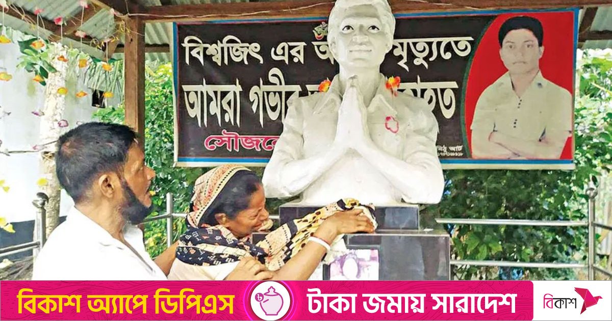 বিশ্বজিৎ দাস হত্যা: মৃত্যুর আগে বিচার দেখে যেতে চান বাবা-মা