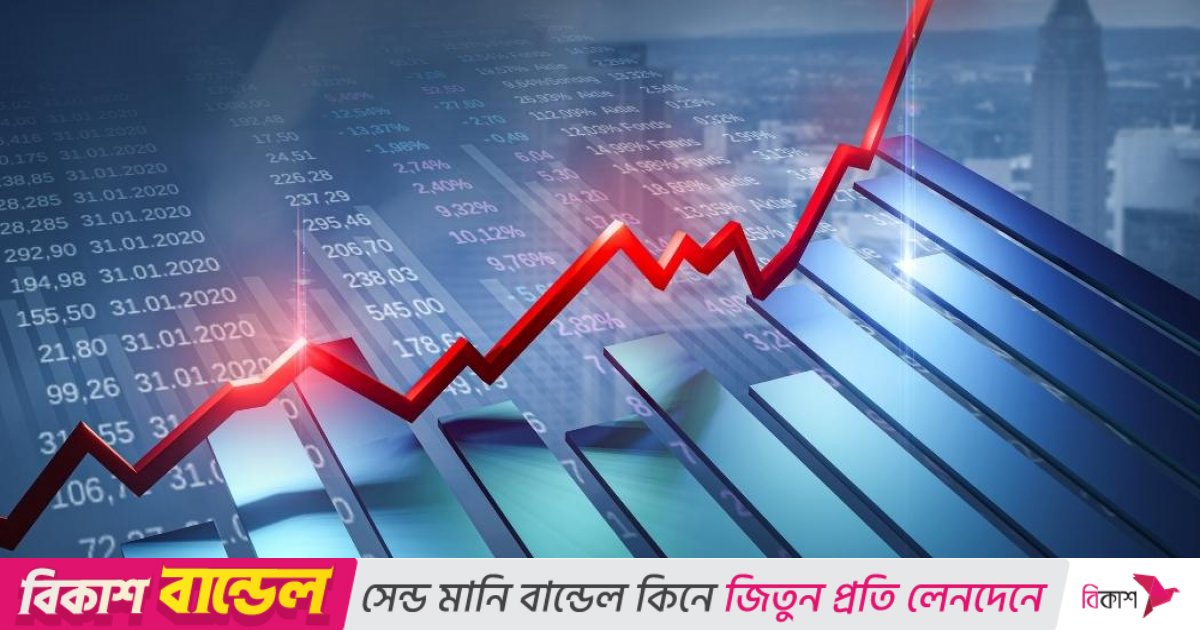 শেয়ার বাজারে সূচকের উত্থানে সপ্তাহ শুরু