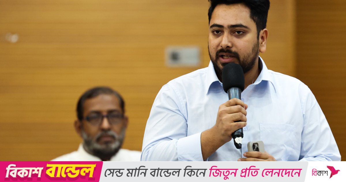 আমরা সেদিনই শান্তি পাব, যেদিন হাসিনার মৃত্যুদণ্ড চোখের সামনে কার্যকর হতে দেখব: নাহিদ