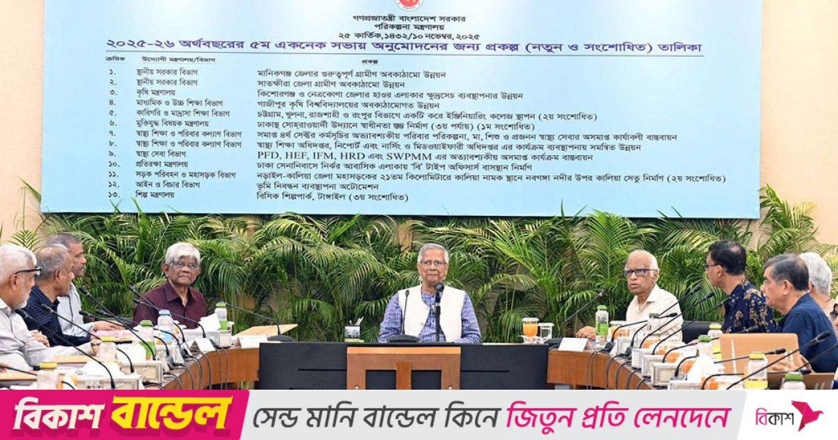 জুলাই শহীদ পরিবারের জন্য ১৫৬০টি ফ্ল্যাট নির্মাণ প্রকল্পসহ ১৮ প্রকল্প অনুমোদন