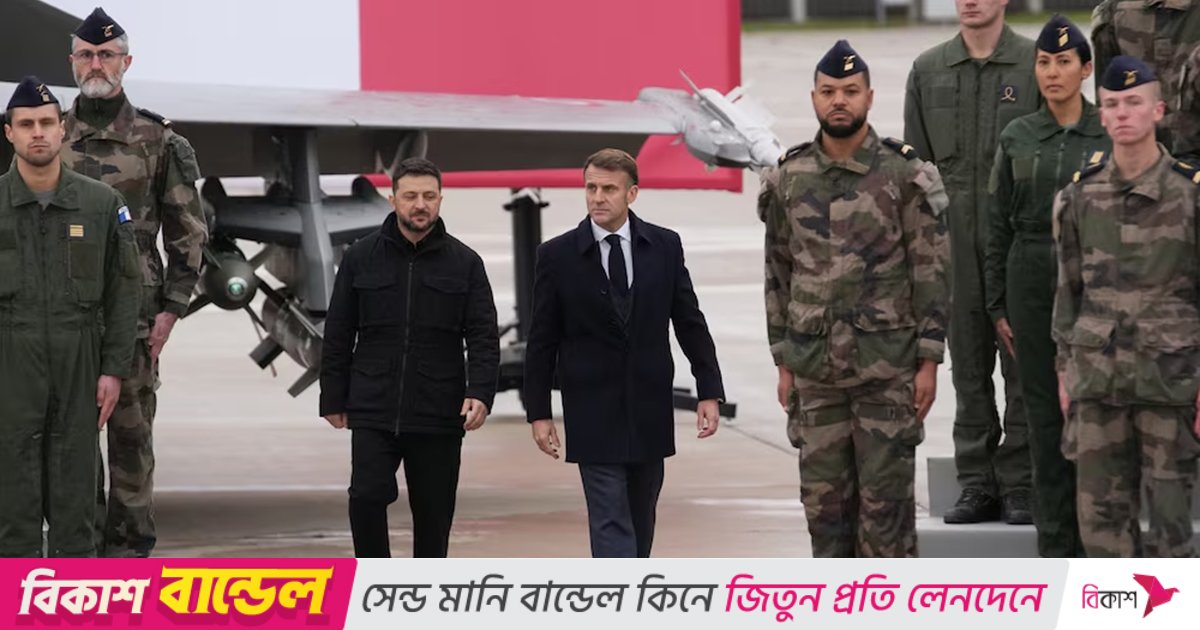 ১০০ রাফায়েল যুদ্ধবিমান কিনতে ফ্রান্সের সঙ্গে চুক্তি করল ইউক্রেন