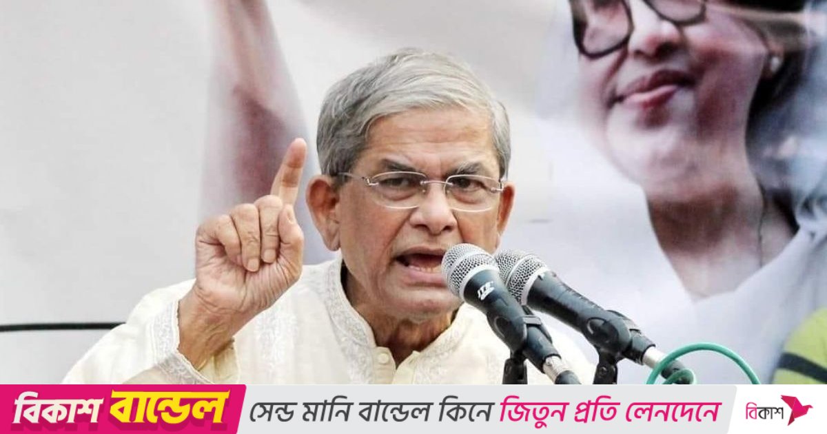 শেখ হাসিনার রায়ের অপেক্ষায় আগামীর বাংলাদেশ: মির্জা ফখরুল 