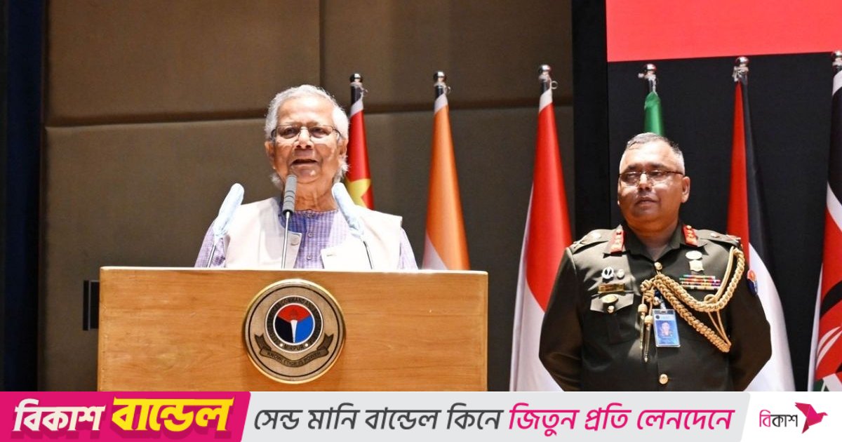 শান্তিপূর্ণ ও উৎসবমুখর নির্বাচন নিশ্চিতে সেনাবাহিনীর সহায়তা প্রয়োজন: প্রধান উপদেষ্টা