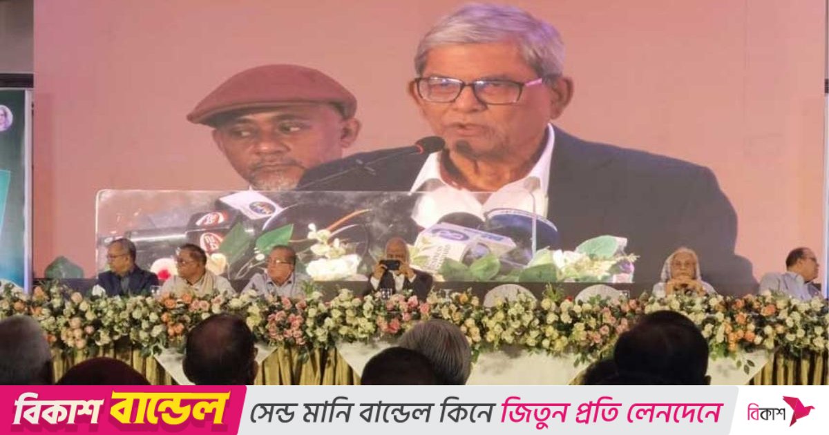 গণতন্ত্র প্রতিষ্ঠা করতে হলে ‘মব ভায়োলেন্স’ থেকে সরে আসতে হবে: মির্জা ফখরুল