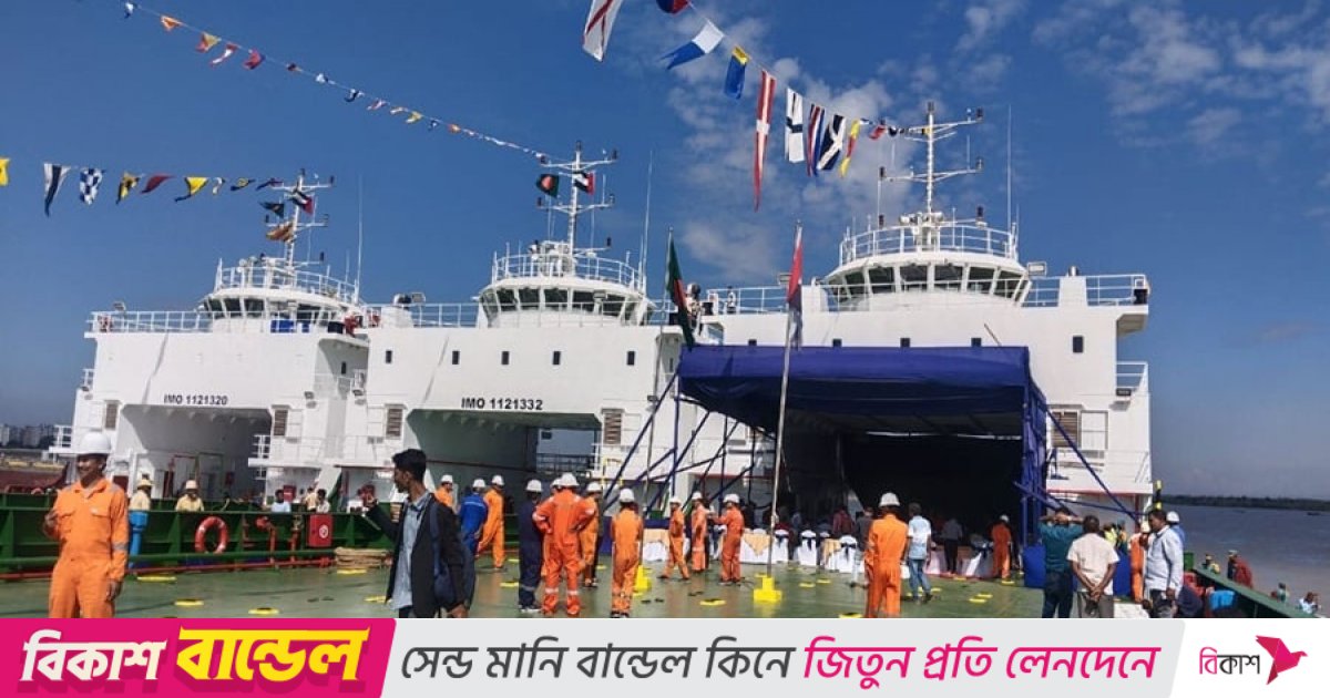 চট্টগ্রামে তৈরি ৩ ল্যান্ডিং ক্রাফট যাচ্ছে আরব আমিরাতে