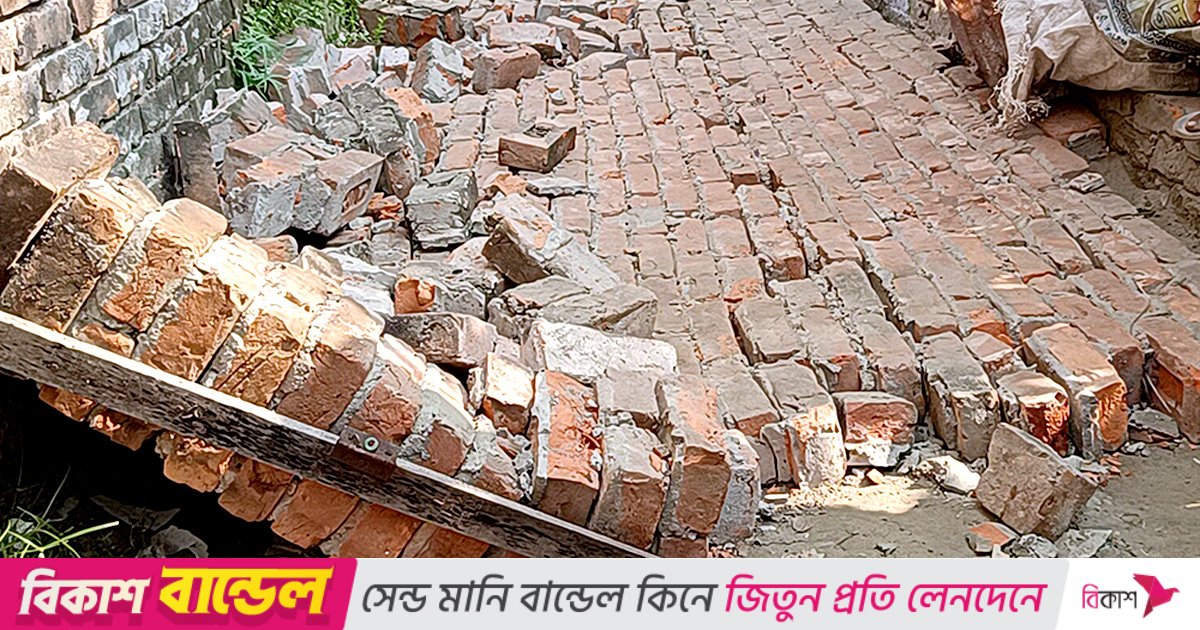 ভূমিকম্পে দেয়াল ধসে নবজাতকের মৃত্যু, আহত দুই