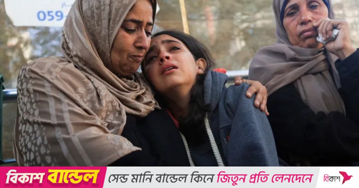 ইসরায়েলি বাহিনী এখন ফিলিস্তিনি হলুদ রেখার ৩০০ মিটার ভেতরে