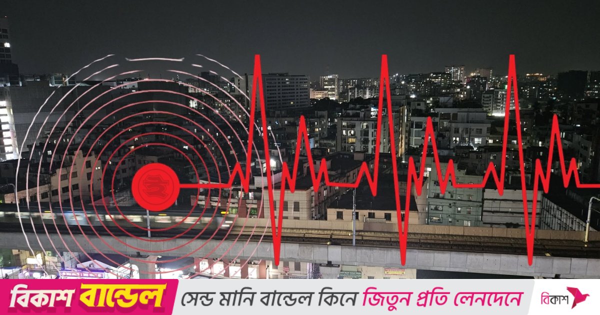 বৃহস্পতিবার বিকেলের কম্পনটি ‘আফটারশক’