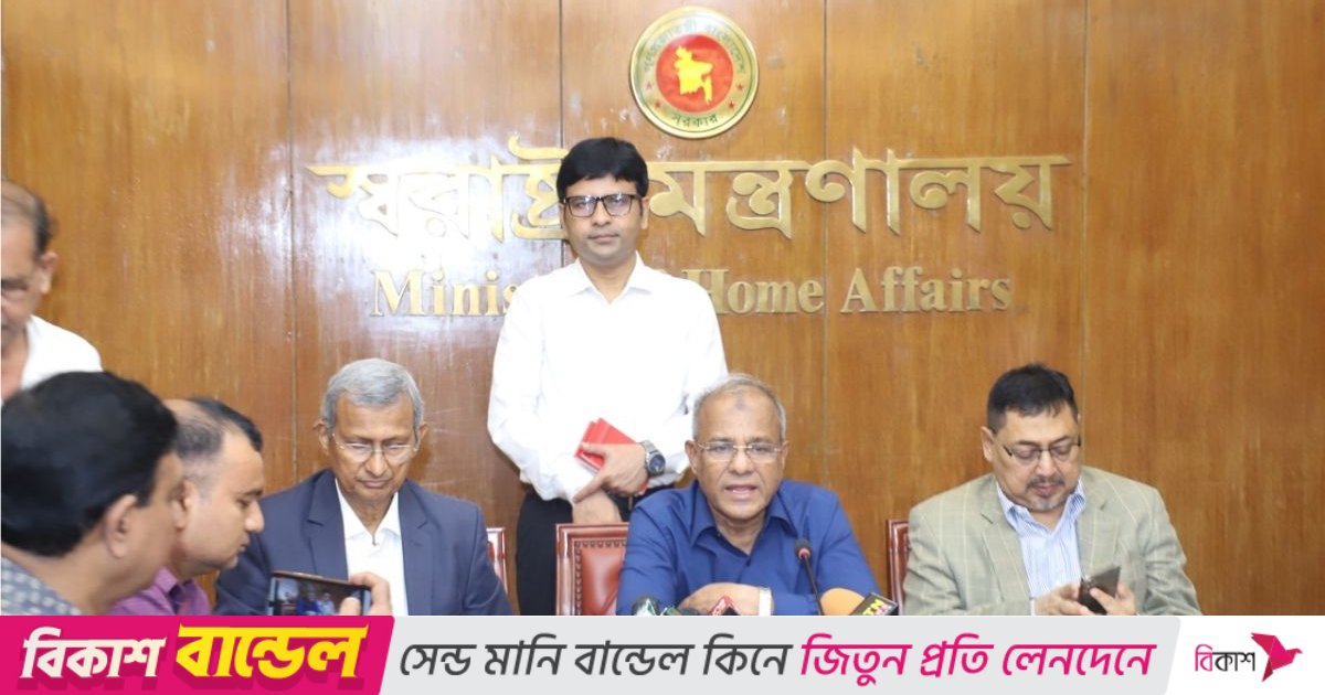 নির্বাচনের আগে আইনশৃঙ্খলা পরিস্থিতি অবনতির সম্ভাবনা নেই: স্বরাষ্ট্র উপদেষ্টা 