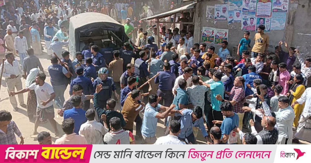 জমির বিরোধে ভাতিজার মারধরে চাচার মৃত্যু, পুলিশ থেকে ছিনিয়ে অভিযুক্তকে পিটুনি