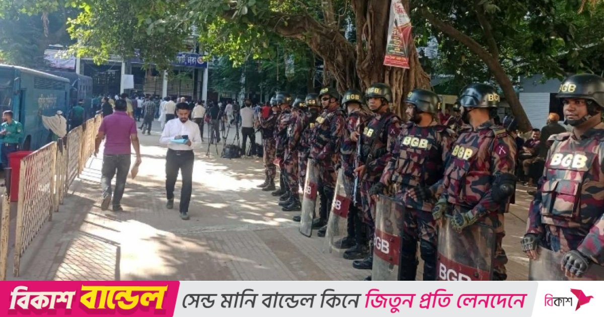 হাসিনা-জয়-পুতুলের মামলার রায় ঘিরে আদালত এলাকায় বাড়তি নিরাপত্তা