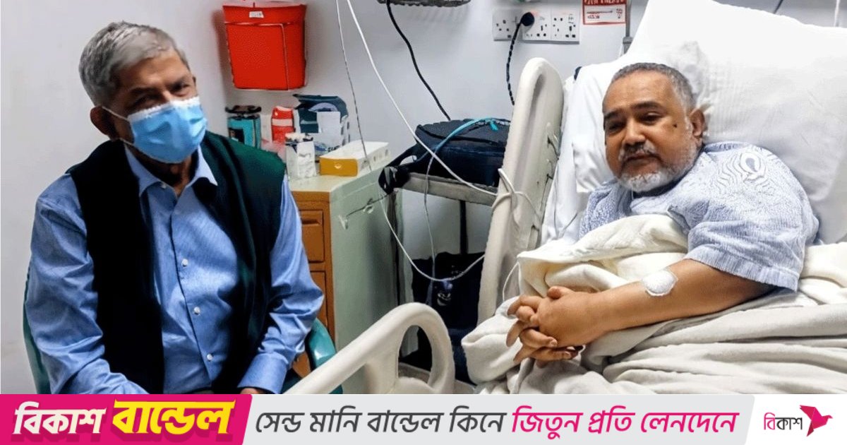 জামায়াত নেতা ডা. তাহেরকে দেখতে হাসপাতালে গেলেন মির্জা ফখরুল