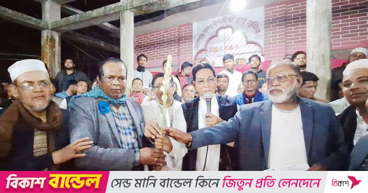 বেতাগীতে ৭ শতাধিক সনাতনধর্মাবলম্বী বিএনপিতে যোগদান