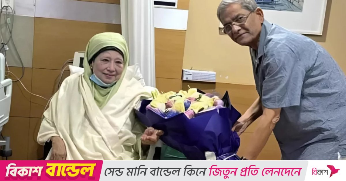 খালেদা জিয়ার শারীরিক অবস্থা স্থিতিশীল হলে বিদেশে নেওয়ার চিন্তা: মির্জা ফখরুল