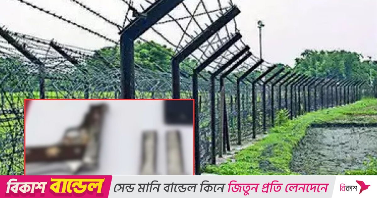 কুষ্টিয়ার ভারতীয় সীমান্তে বিদেশি পিস্তল-গুলিসহ আটক ১