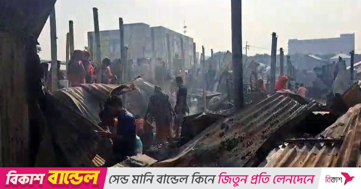 গাজীপুরে একদিনে ৩ স্থানে আগুন, পুড়ল গোডাউন ও বাড়িঘর