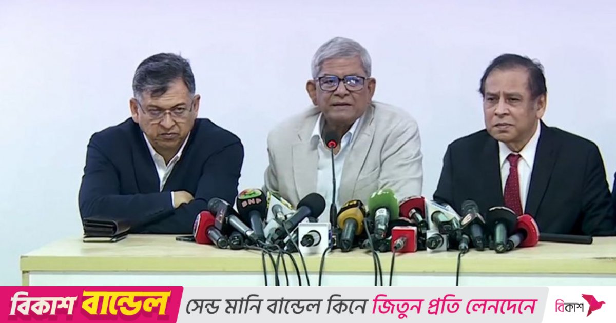 খালেদা জিয়াকে সুস্থ করতে চিকিৎসকরা আপ্রাণ চেষ্টা করে যাচ্ছেন: মির্জা ফখরুল