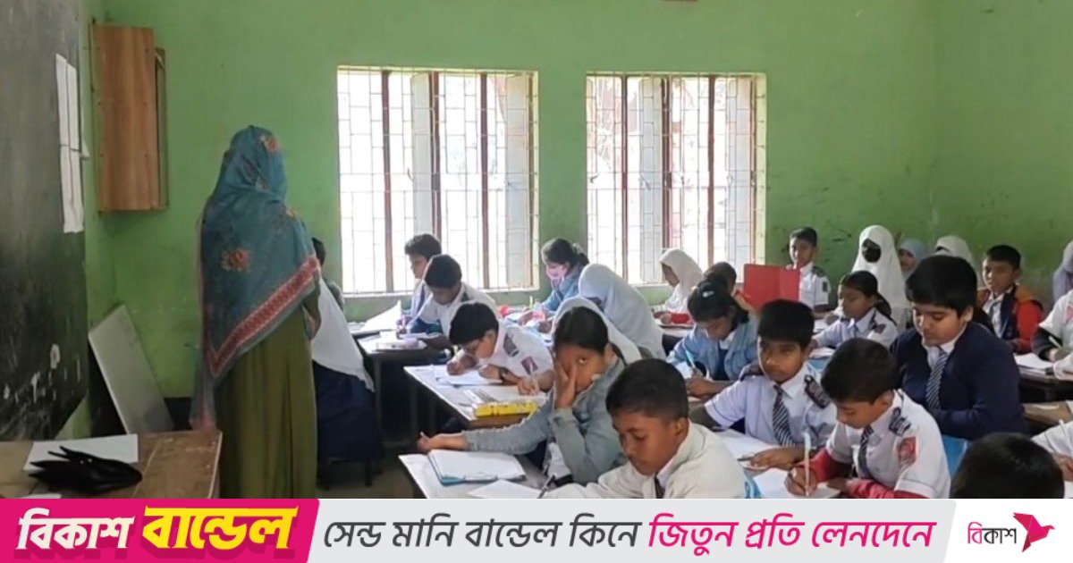 টাঙ্গাইলে শিক্ষকদের কর্মবিরতি, বার্ষিক পরীক্ষায় কেন্দ্রের দায়িত্বে অভিভাবকরা