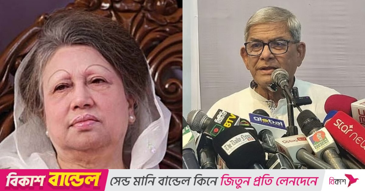 গভীর রাতে খালেদা জিয়াকে দেখতে হাসপাতালে ছুটে গেলেন মির্জা ফখরুল