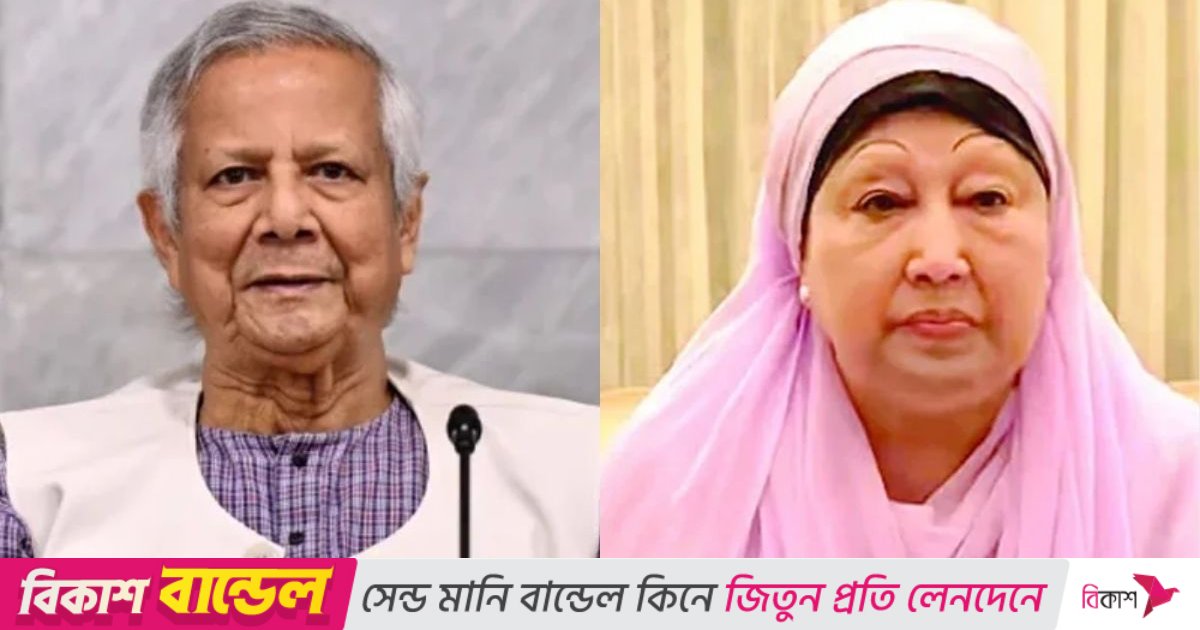 খালেদা জিয়ার স্বাস্থ্যের খোঁজ নিতে হাসপাতালে প্রধান উপদেষ্টা