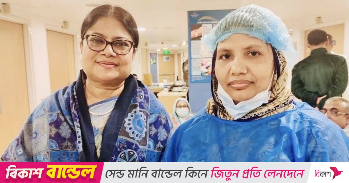 ম্যাডাম নল দিয়ে খাবার ও ওষুধ খাচ্ছেন: হাসপাতাল থেকে বেরিয়ে কনকচাঁপা