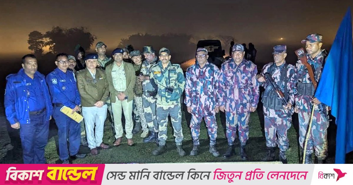 লালমনিরহাট সীমান্তে বিএসএফের গুলিতে নিহত যুবকের মরদেহ হস্তান্তর