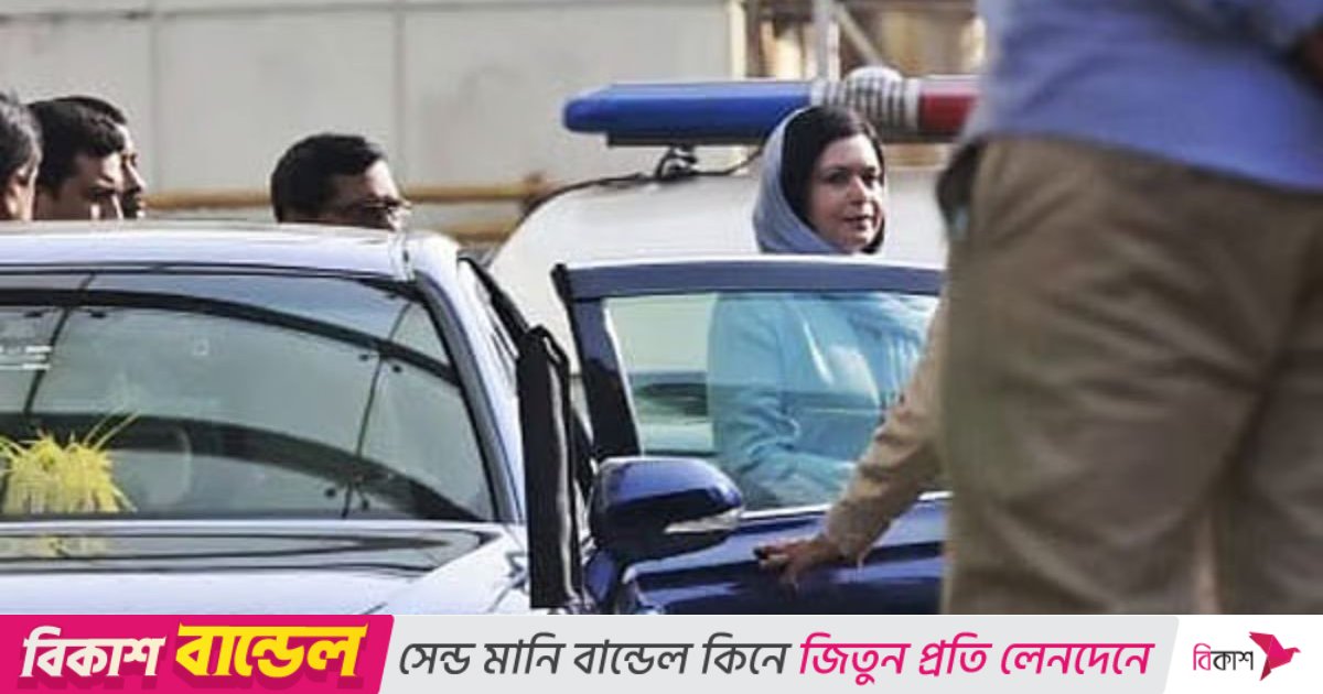 শাশুড়ি খালেদা জিয়াকে দেখে ধানমন্ডিতে বাবার বাড়িতে গেলেন জুবাইদা রহমান