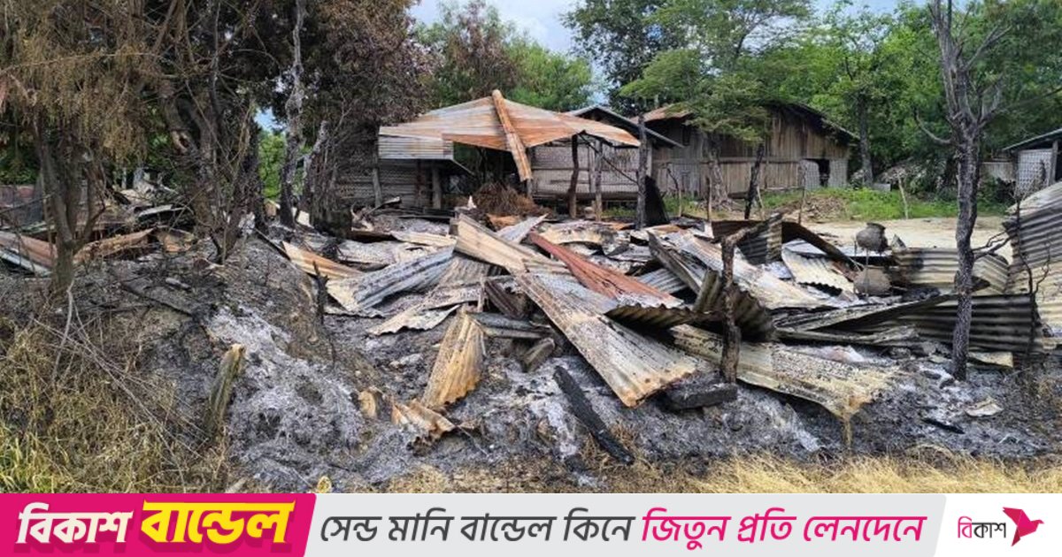 মিয়ানমারে ব্যস্ত চায়ের দোকানে জান্তার বোমা হামলা, নিহত ১৮