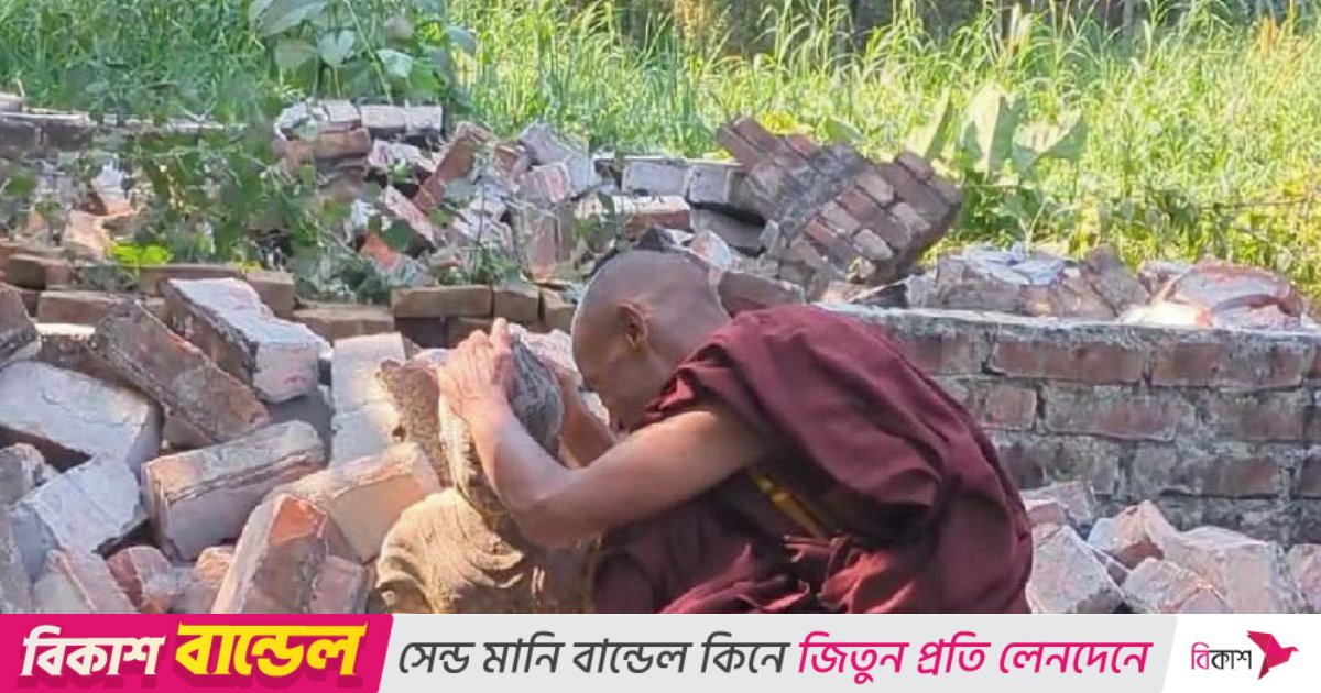 অভ্যন্তরীণ বিরোধের জেরে রামুতে বৌদ্ধ বিহারে ভাঙচুর, গ্রেপ্তার ৩